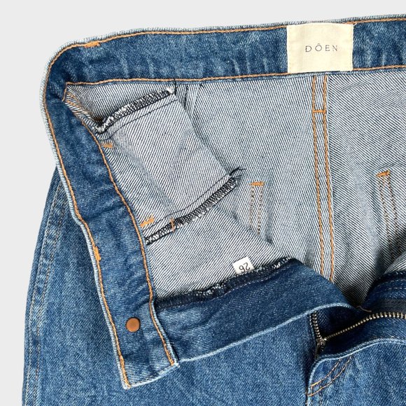 NWOT Doen Authentic Vintage Melody High Rise Flare Denim Jeans Women's Size 26 - Picture 15 of 16